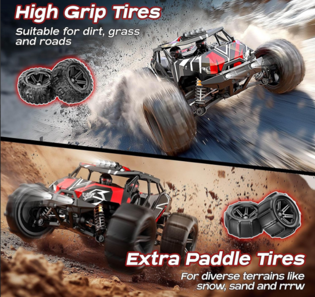 Быстрая машинка на радиоуправлении до 70 км/ч, 20мин, HS14431 4WD внедорожник Brushless с бесколлекторным двигателем 96545454 фото