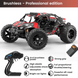 Быстрая машинка на радиоуправлении до 70 км/ч, 20мин, HS14431 4WD внедорожник Brushless с бесколлекторным двигателем 96545454 фото 10